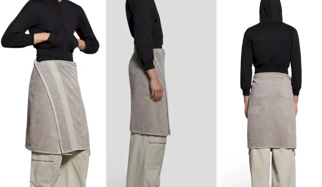 La “Falda Toalla” de Balenciaga genero polémica en redes sociales