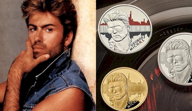 George Michael inmortalizado en una moneda